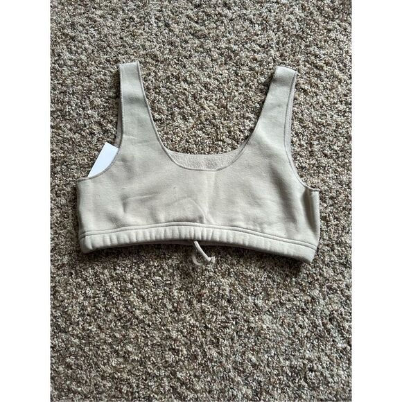 NWT Skims Cotton Fleece Bra Size M 70% Cotton 30% Polyester - Picture 3 of 6